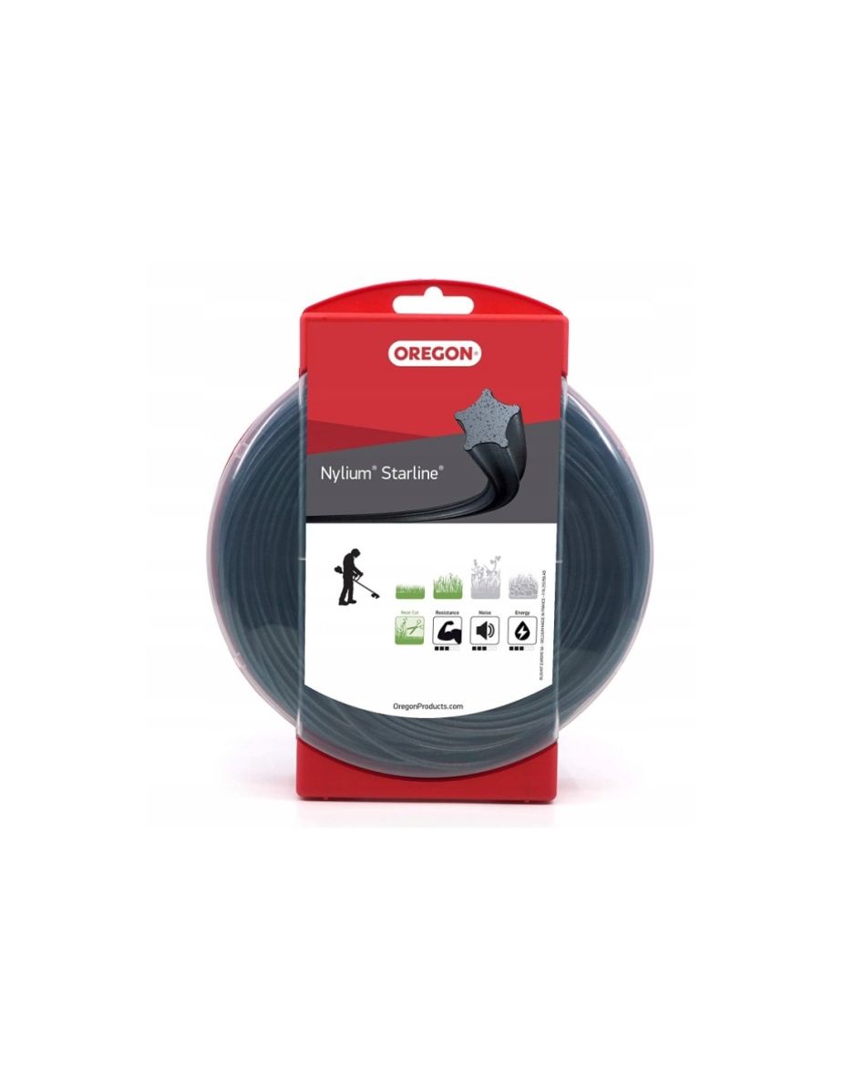 Żyłka do kosy gwiazdka NYLIUM STARLINE 3,0mm x 60m