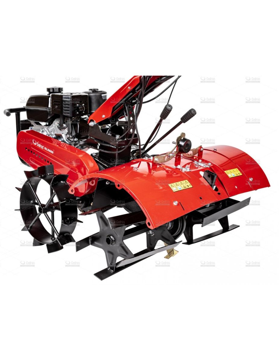 Glebogryzarka spalinowa kultywator Wema Cedrus GLX680 Mega Zestaw