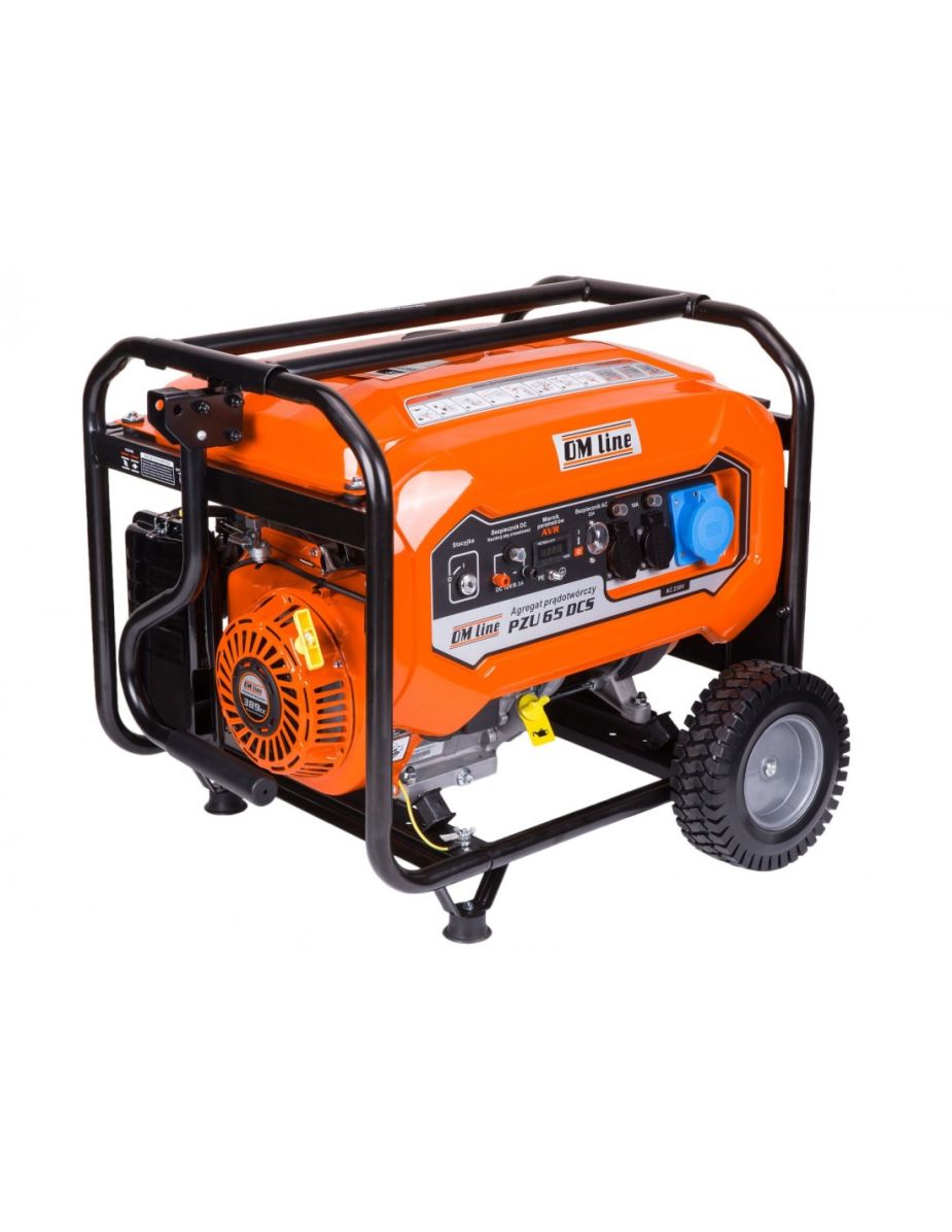 Agregat generator prądotwórczy 5 kW oficjalny dystrybutor Oleo-Mac OM-Line PZU 65 DCS 5500 W
