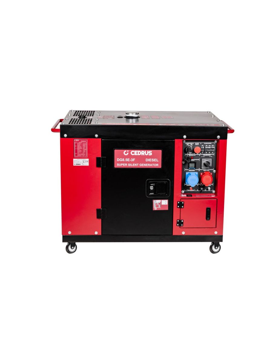 Agregat spalinowy prądotwórczy 8.5 kW oficjalny dystrybutor Cedrus KD1100F Diesel