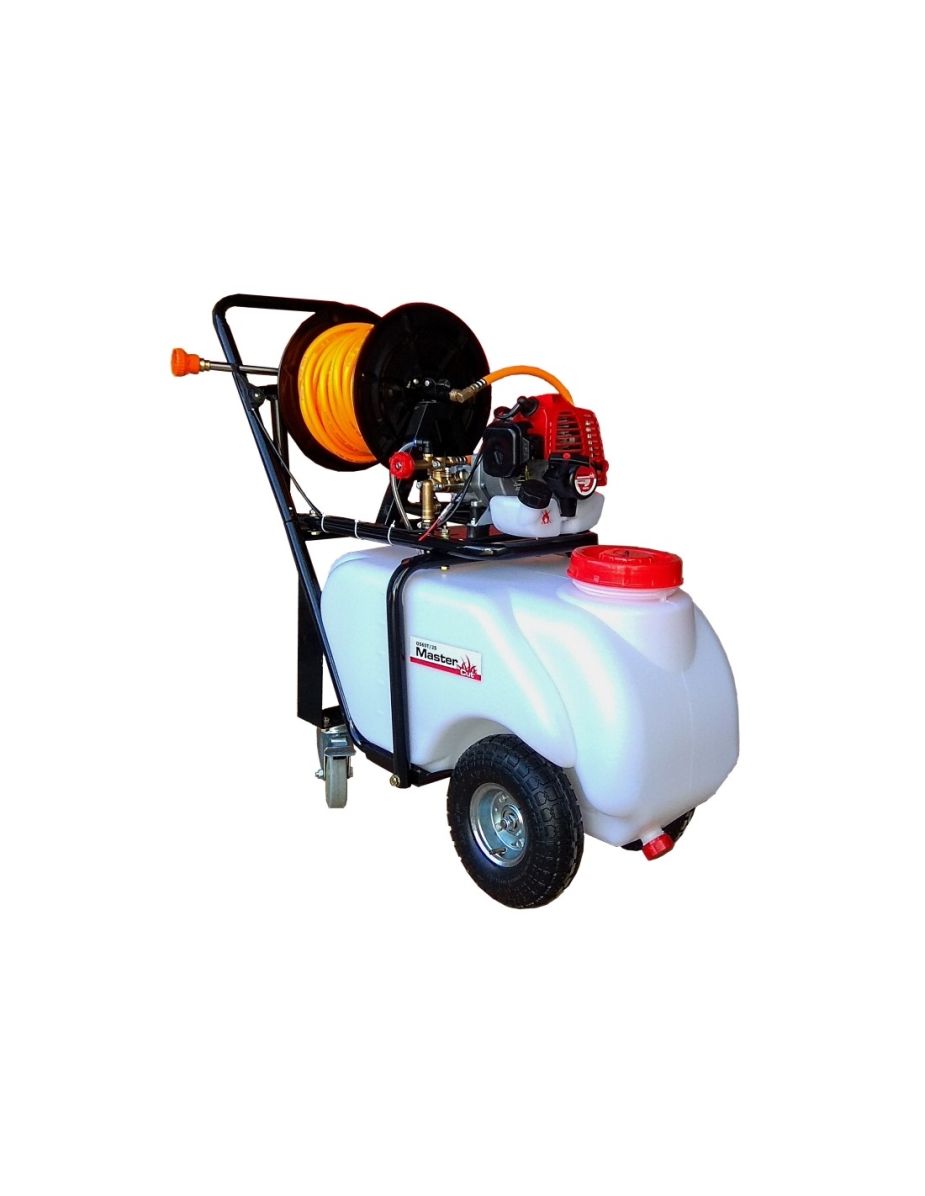 Spalinowy opryskiwacz wózkowy 60L oficjalny dystrybutor Mastercut OS60T/25
