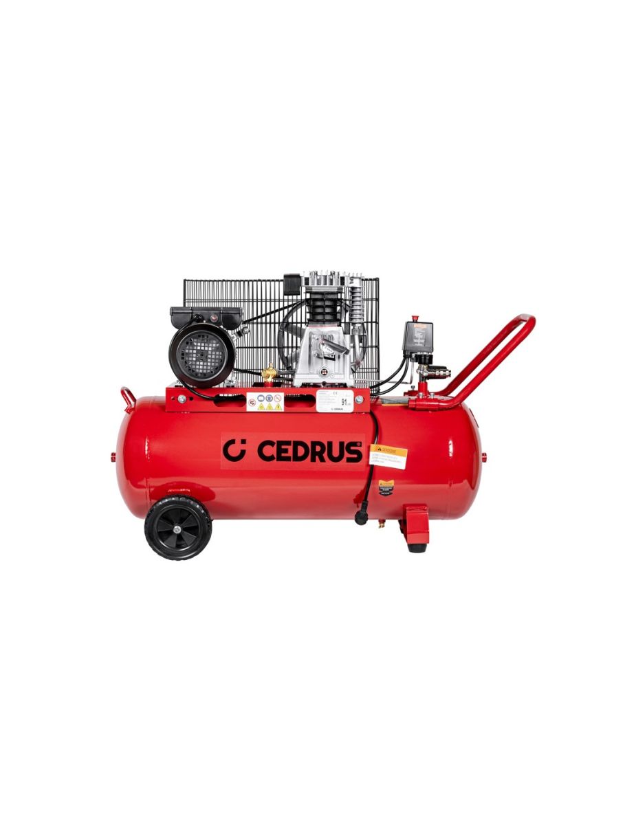 Sprężarka tłokowa kompresor powietrza 100L oficjalny dystrybutor Cedrus KM100