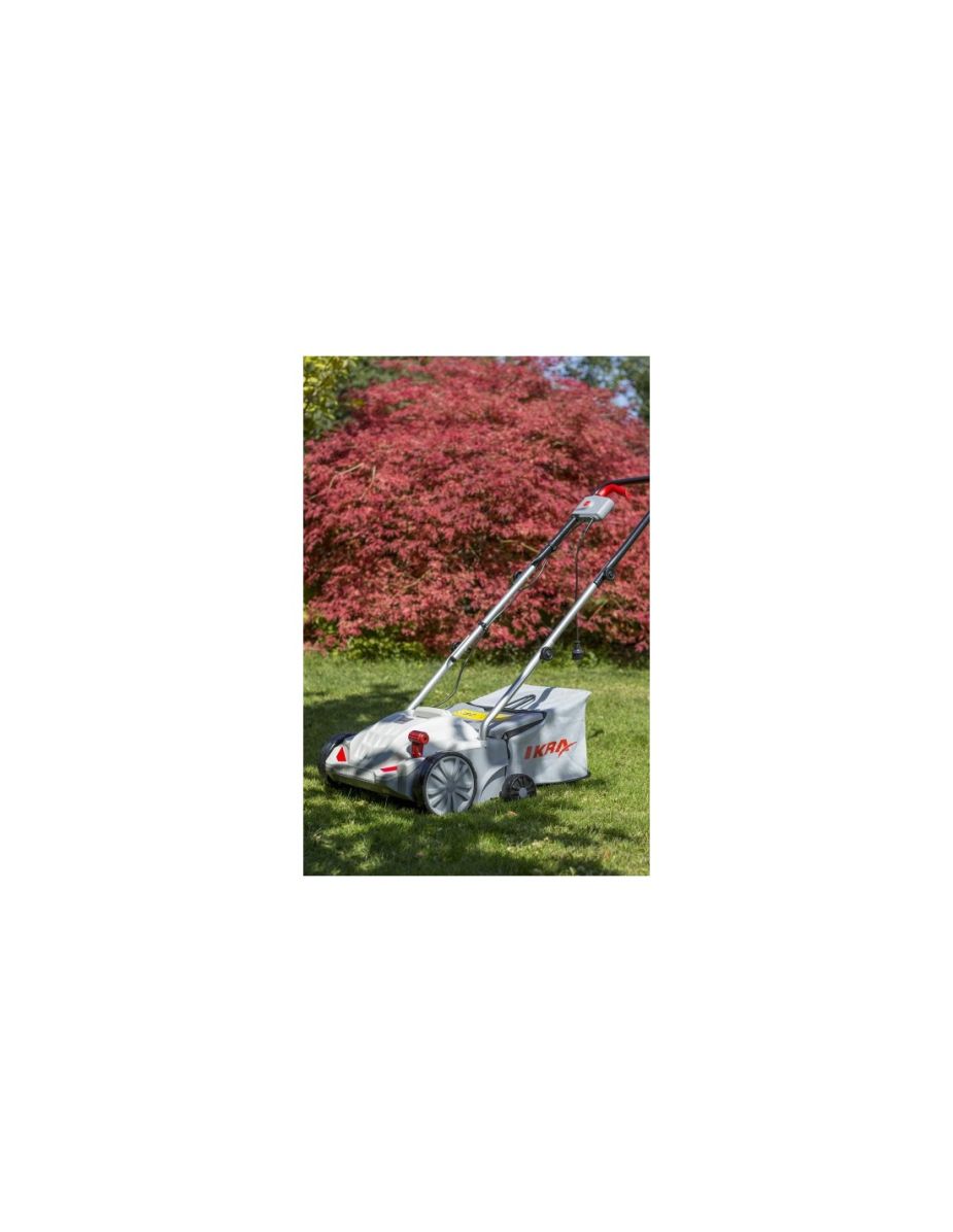 Wertykulator i aerator elektryczny do trawy oficjalny dystrybutor IKRA IEVL 1532