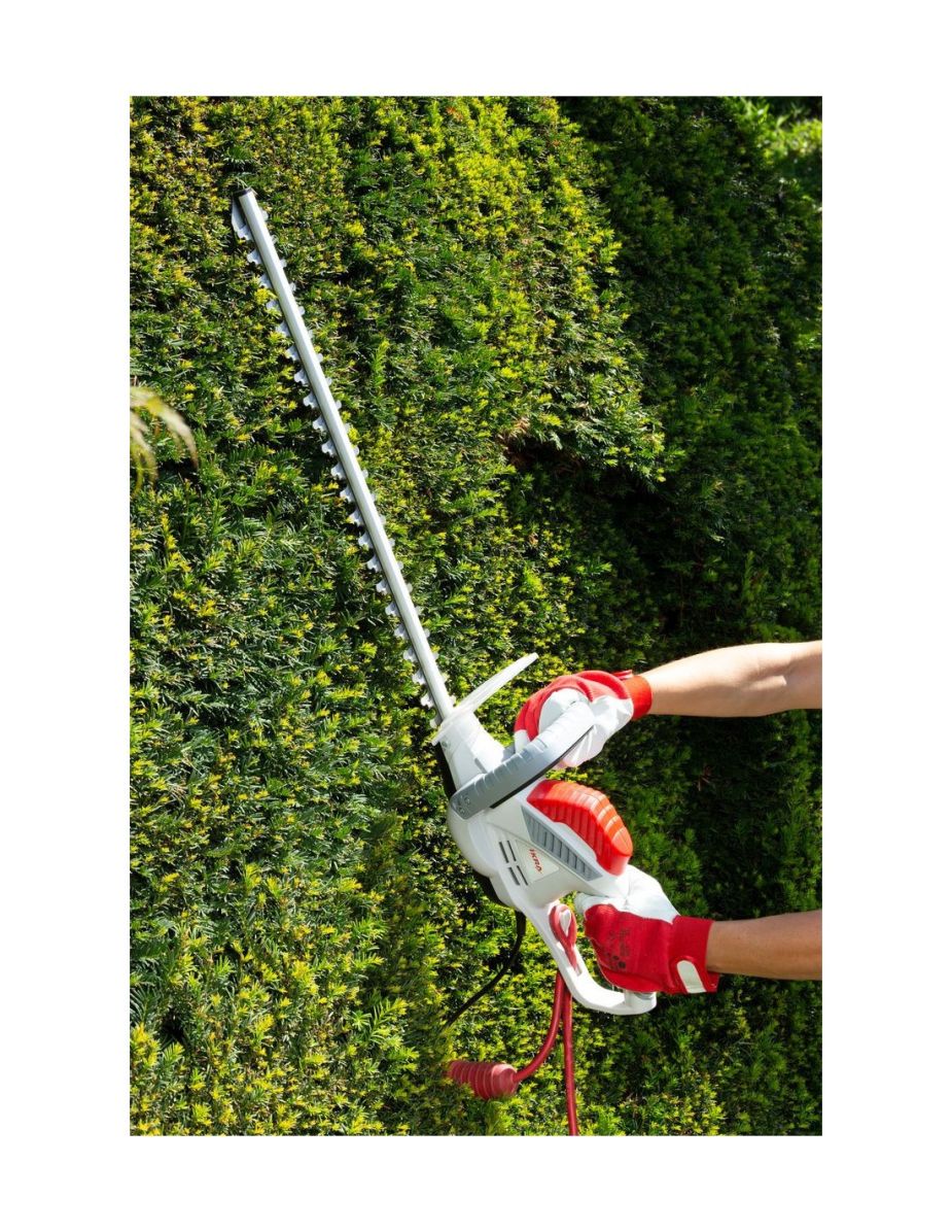 Nożyce elektryczne sekator do żywopłotu krzaków krzewów oficjalny dystrybutor IKRA IHT 550W