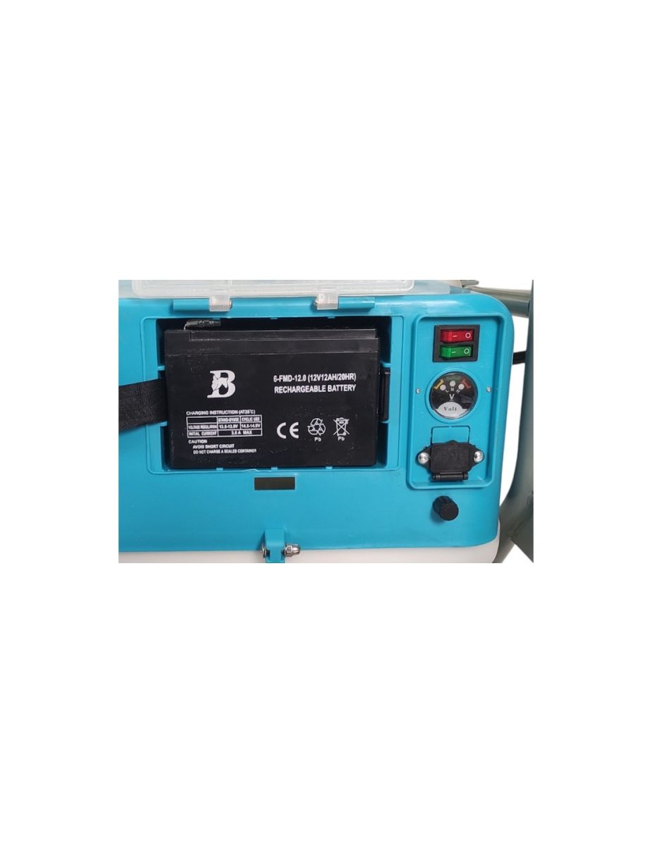 Opryskiwacz wózkowy elektryczny na akumulator 60L 12V 12Ah oficjalny dystrybutor MasterCut KF-60-C22