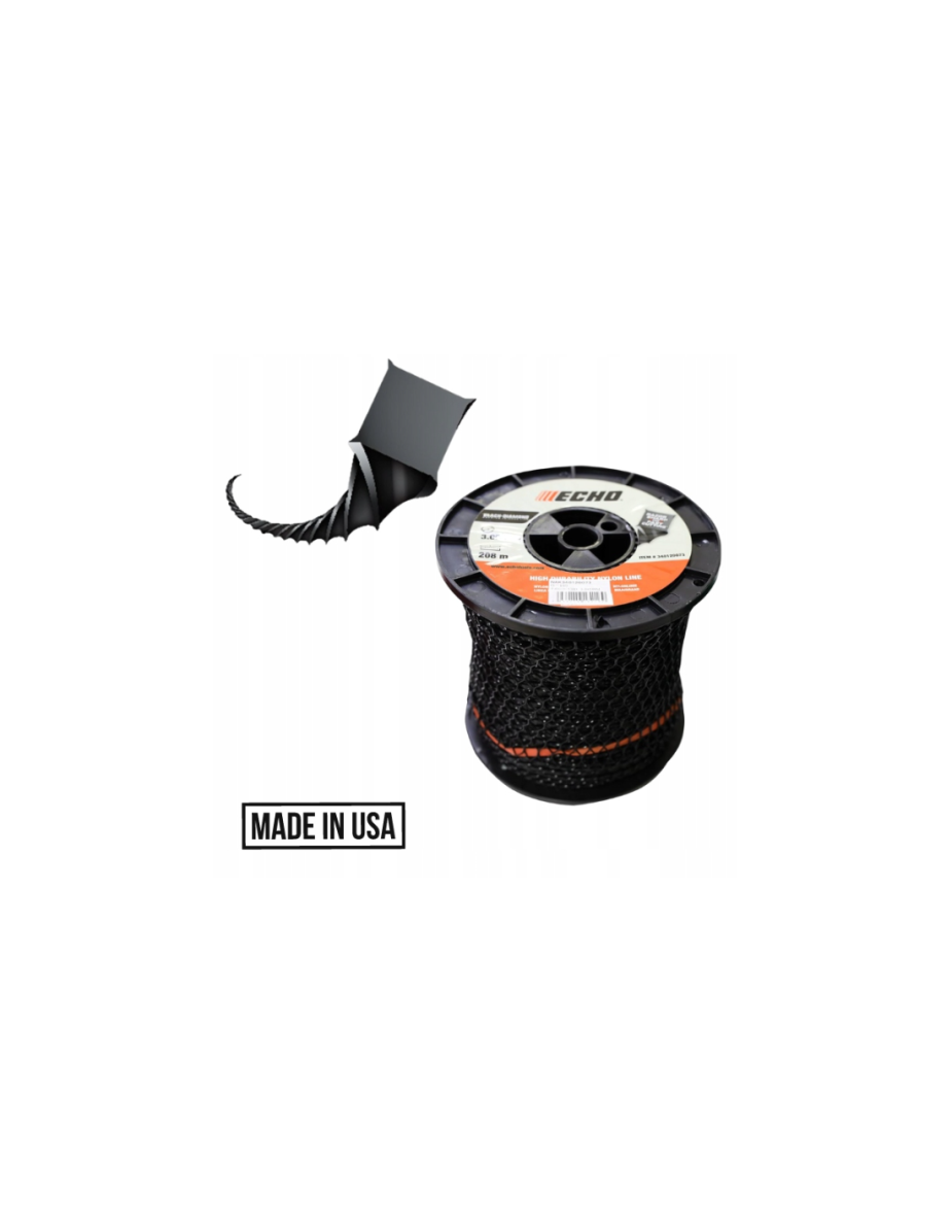 Żyłka tnąca ECHO Black Diamont 3,0mm x 208m