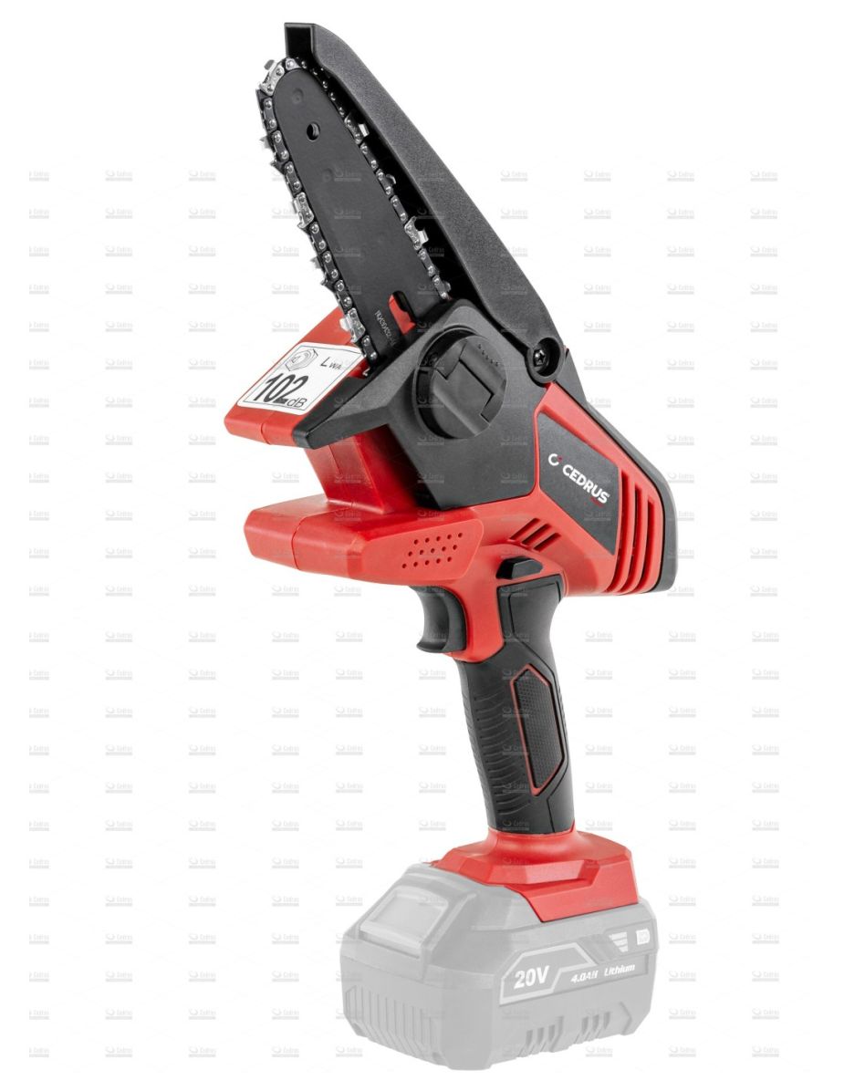 Pilarka łańcuchowa piła akumulatorowa przycinarka do krzaków i gałęzi oficjalny dystrybutor Cedrus CHS100Li MINI