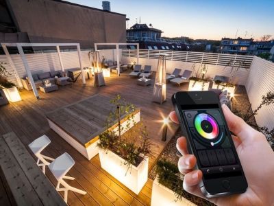 Sterowanie oświetleniem w Twoim ogrodzie