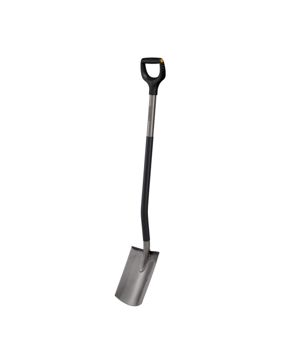 Szpadel FISKARS Ergo szary - prosty