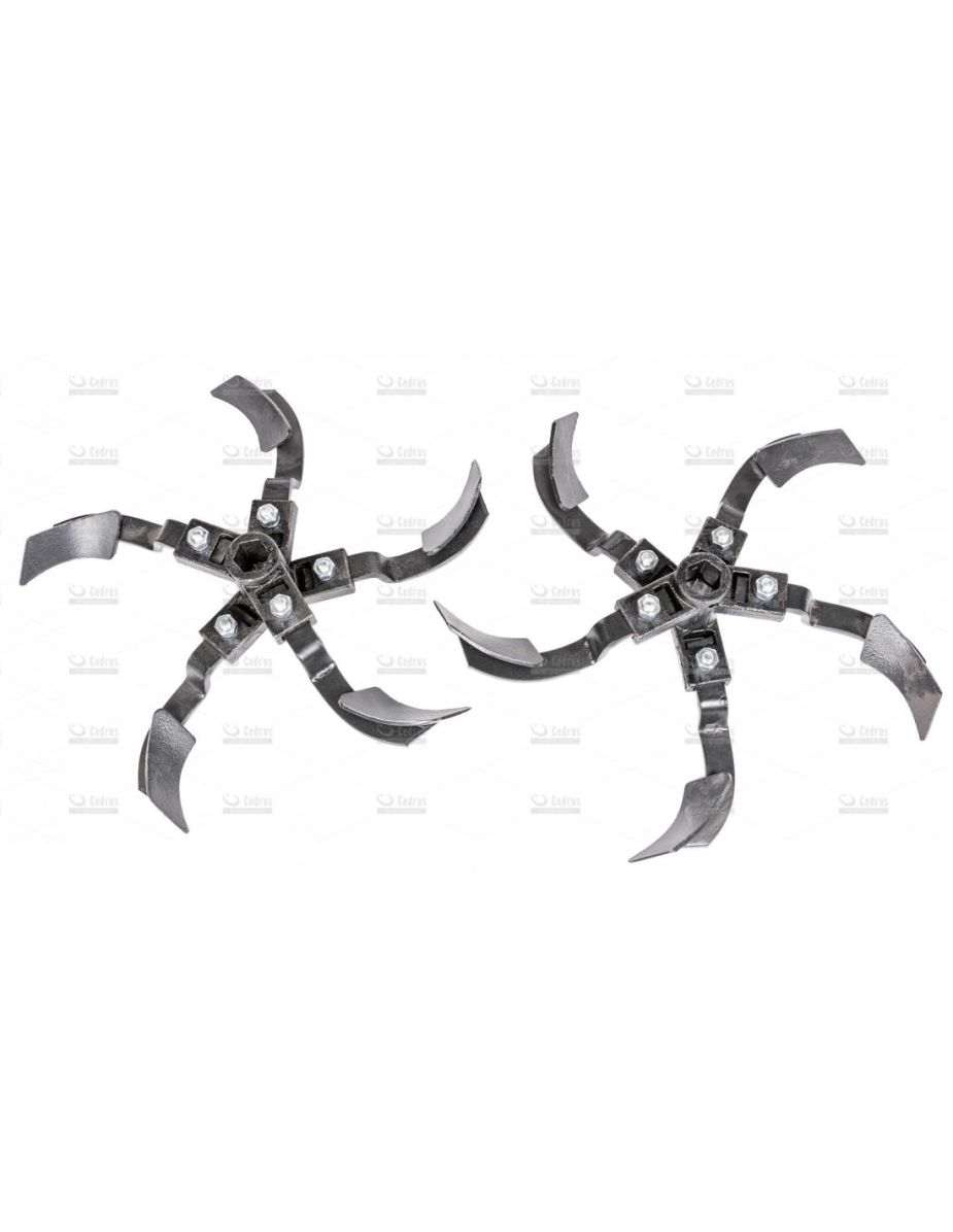 Glebogryzarka spalinowa kultywator Wema Cedrus GLX680 Mega Zestaw