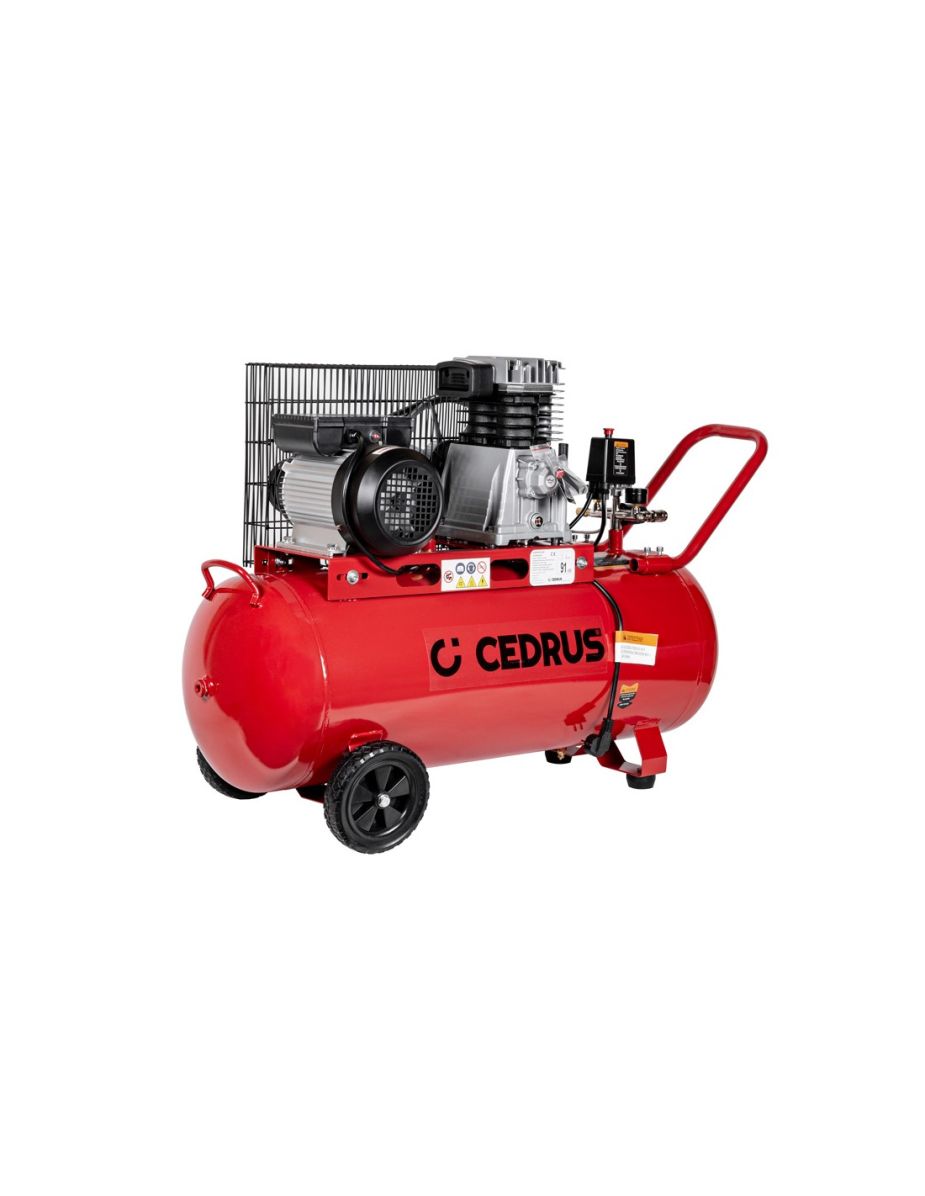 Sprężarka tłokowa kompresor powietrza 100L oficjalny dystrybutor Cedrus KM100