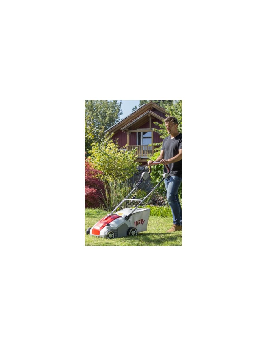 Wertykulator i aerator elektryczny do trawy oficjalny dystrybutor IKRA IEVL 1532